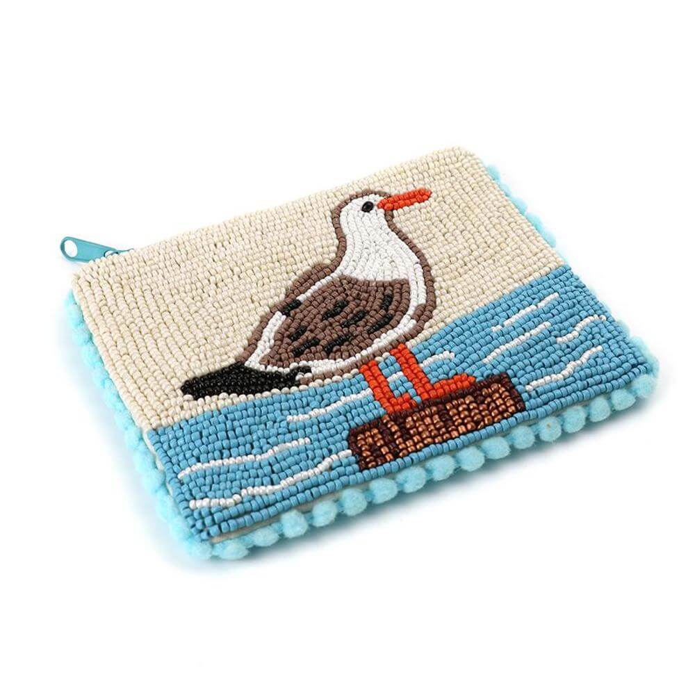 Peace of Mind Purse Beaded Holiday